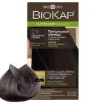 Étui Biokap Nutricolor Delicato 2.9 Châtain Foncé Chocolat 140 ml et mèche colorée