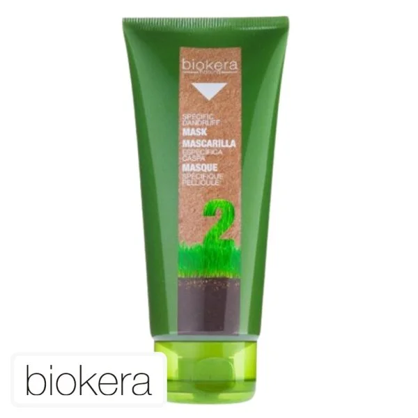 Tube vert Biokera Natura masque spécifique antipelliculaire 200 ml