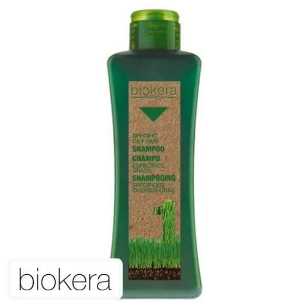 Biokera Shampoing Spécifique Cheveux Gras 300ml