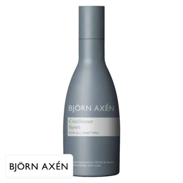 Flacon gris Björn Axén Conditioner Sport pour tous types de cheveux, 250 ml