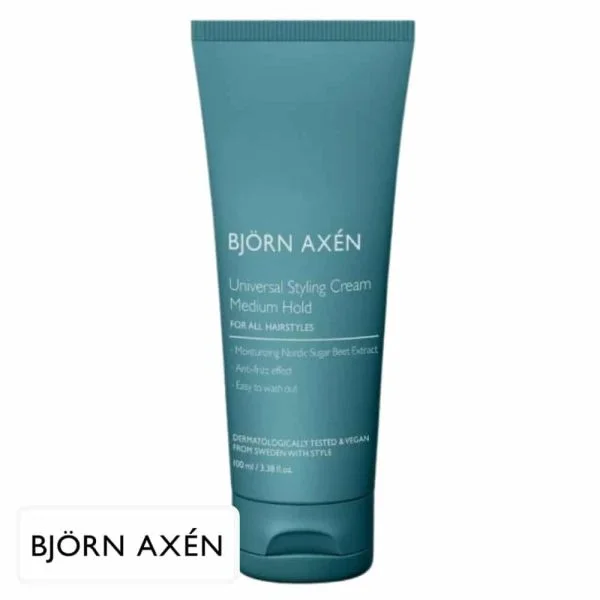 Tube bleu-vert Björn Axén Universal Styling Cream fixation moyenne 100 ml