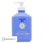 Flacon-pompe bleu Camomilla Blu Defence, nettoyant intime pH 7.0