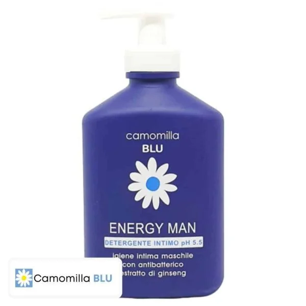 Camomilla Blu Energy Man Gel Nettoyant Intime Pour Homme PH 5.5 300ml