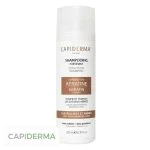 Flacon blanc Capiderma shampooing fortifiant kératine 200 ml