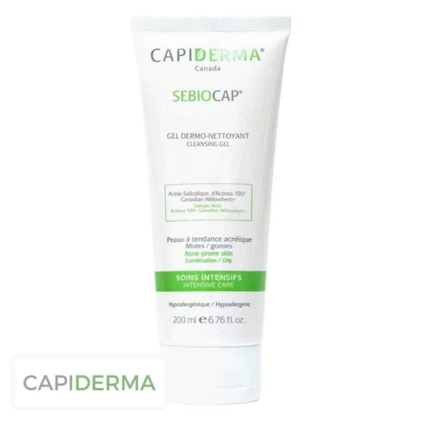 Capiderma Sebiocap Gel Dermo-nettoyant Soins Intensifs 200ml