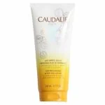 Tube blanc et jaune Caudalie Lait Après-Soleil Prolongateur de Bronzage 200 ml