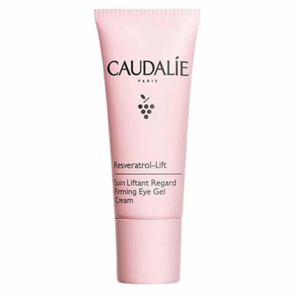 caudalie-resveratrol-lift-soin-liftant-regard-15ml.jpg Tube rose Caudalie Resveratrol-Lift Soin Liftant Regard 15 ml contour yeux