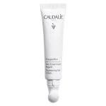 Tube blanc embout céramique Caudalie Vinoperfect soin éclaircissant regard 15 ml