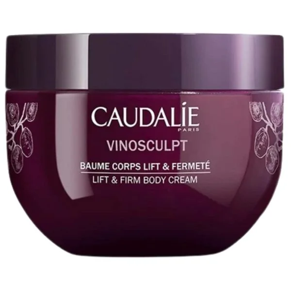 Pot violet foncé Caudalie Vinosculpt Baume Corps Lift et Fermeté 250 ml