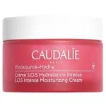 Pot rose Caudalie Vinosource-Hydra Crème S.O.S Hydratation Intense couvercle blanc