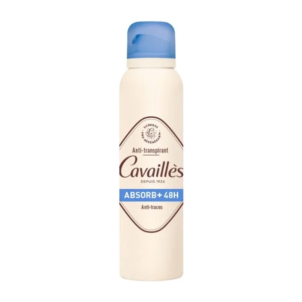 Cavaillès Déodorant Absorb+ Anti-Traces 48h Spray 150ml