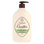 Grand flacon-pompe Cavaillès Gel Bain Douche Amande Verte peaux sensibles sans savon