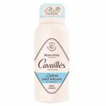 Flacon rose pâle Cavaillès Mousse Intime sans rinçage capuchon bleu 100 ml