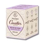 Étui lilas Cavaillès trio de savons surgras Délice de Figue peaux sèches