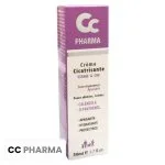 Étui violet CC Pharma crème cicatrisante visage et cou 50 ml