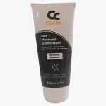 Tube blanc et noir CC Pharma gel moussant éclaircissant 200 ml