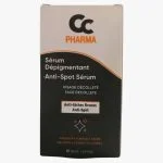Étui noir et blanc CC Pharma sérum dépigmentant anti-taches 30 ml