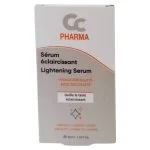 Étui blanc et orange CC Pharma sérum éclaircissant unifiant 30 ml