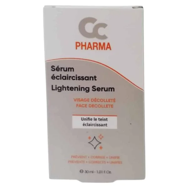 Cc Pharma Sérum Eclaircissant Unifiant 30ml