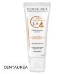 Tube blanc Centaurea Crème Cicatrisante SPF30 50 ml, impressions orange