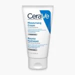 Tube blanc et bleu CeraVe Baume Hydratant 50 ml peaux sèches