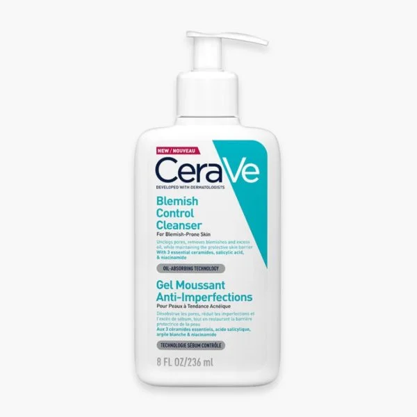 CeraVe Gel Moussant Nettoyant Anti-Imperfections Peau à Tendance Acnéique 236ml