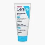 Tube blanc et bleu CeraVe SA Crème Anti-Rugosités Urée 10%