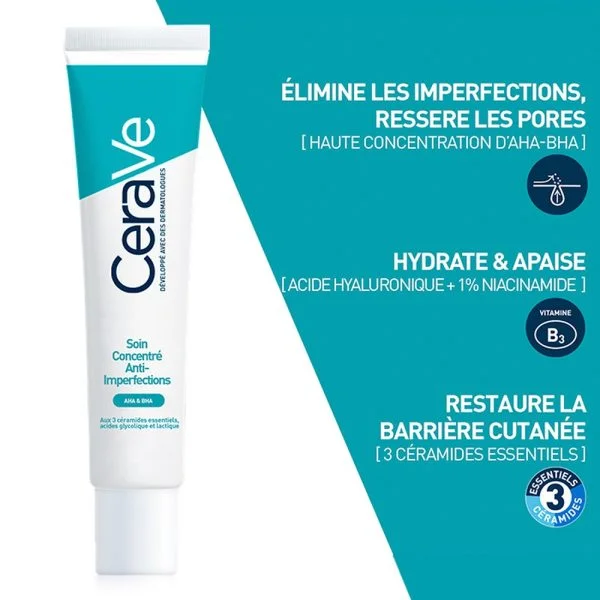 CeraVe Soin Concentré Anti-Imperfections 40ml – photo 2
