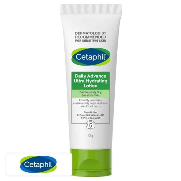 Cetaphil Daily Advance Lotion Ultra-hydratante Peau Sèche Et Sensible 225g