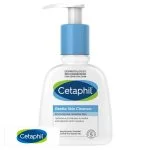 Flacon-pompe blanc Cetaphil lotion nettoyante douce, pompe bleu clair, 236 ml
