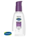 Flacon-pompe blanc et violet Cetaphil Pro lotion hydratante SPF 30, 120 ml