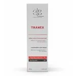 Étui blanc et rouge CLB Cosmetics Tranex crème acide tranexamique 50 ml
