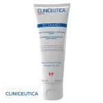 Tube blanc et bleu Cliniceutica Eczamid crème nourrissante hydratante corps 200 ml