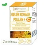 Boîte orange Complemax Gelée royale pollen vitamine C 60 gélules
