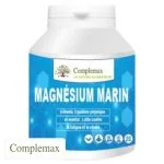 Pot bleu Complemax Magnésium Marin 60 gélules, étiquette blanche