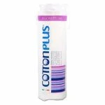 Sachet blanc et violet Cottonplus de 80 disques de coton