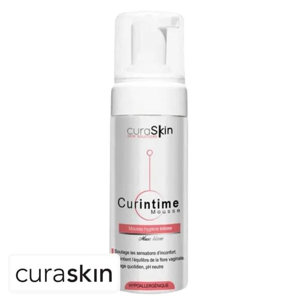 Curaskin Curintime Mousse Hygiène Intime 150ml