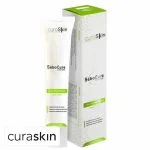Tube blanc et étui vert Curaskin SéboCure crème anti-imperfections visage corps