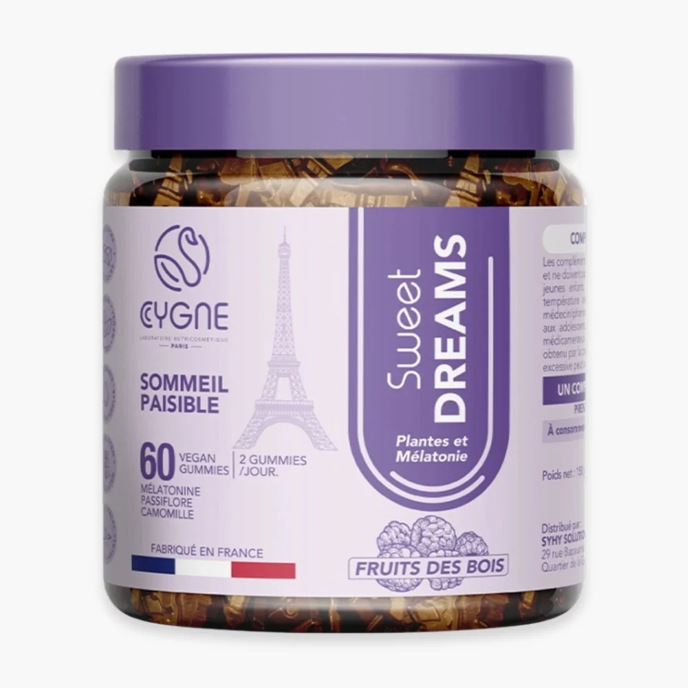 cygnelab-sweet-dreams-plantes-et-melatonine-sommeil-fruits-des-bois-60-gummies.jpg Pot violet Cygne Sweet Dreams 60 gummies végans goût fruits des bois