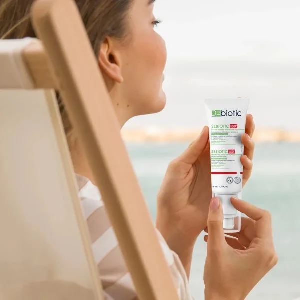 D-Biotic Sebiotic Écran Solaire Matifiant Hydratant SPF50+ 50ml – photo 2