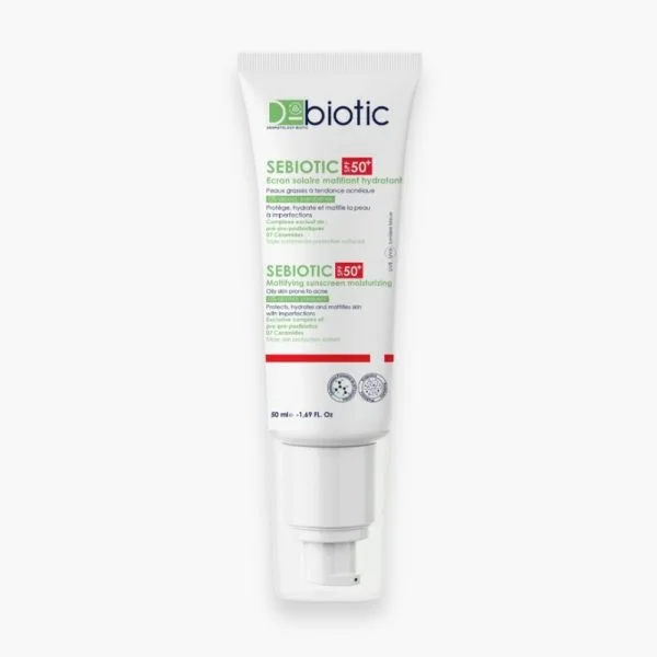 D-Biotic Sebiotic Écran Solaire Matifiant Hydratant SPF50+ 50ml