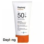 Petit tube blanc bouchon orange Daylong Extreme lait solaire SPF 50+ 50 ml