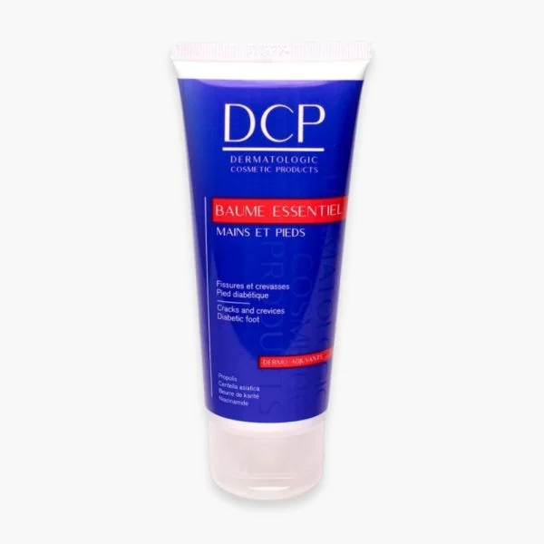 Tube bleu DCP Baume Essentiel mains et pieds 100 ml