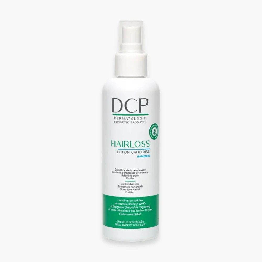 dcp-hairloss-lotion-capillaire-hommes-200ml.jpg Flacon spray blanc DCP Hairloss lotion capillaire hommes 200 ml