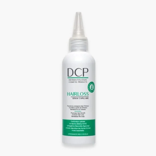 Flacon blanc à canule DCP Hairloss sérum capillaire 100 ml