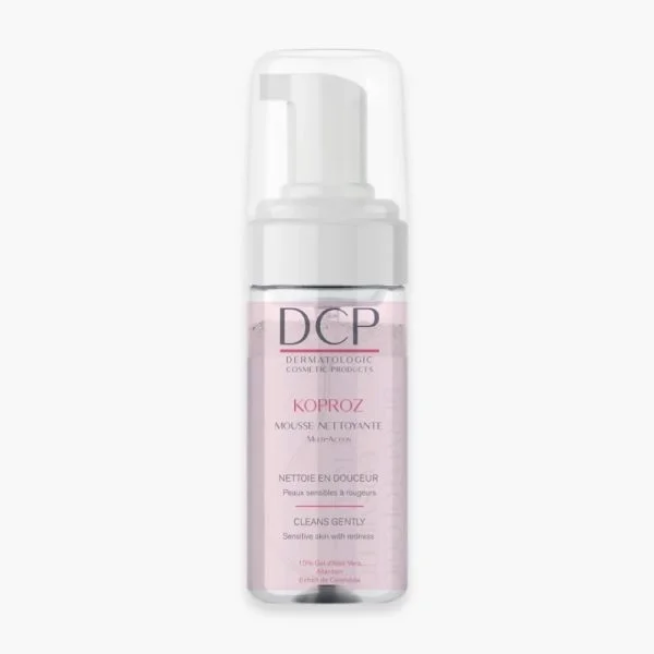 Flacon pompe rose DCP Koproz mousse nettoyante multi-action 150 ml
