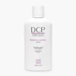 Flacon blanc lotion DCP Pruritus-Control, inscriptions violettes, bouchon vissé