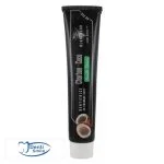 Tube noir Denti Smile Smile Detox dentifrice au charbon actif et coco