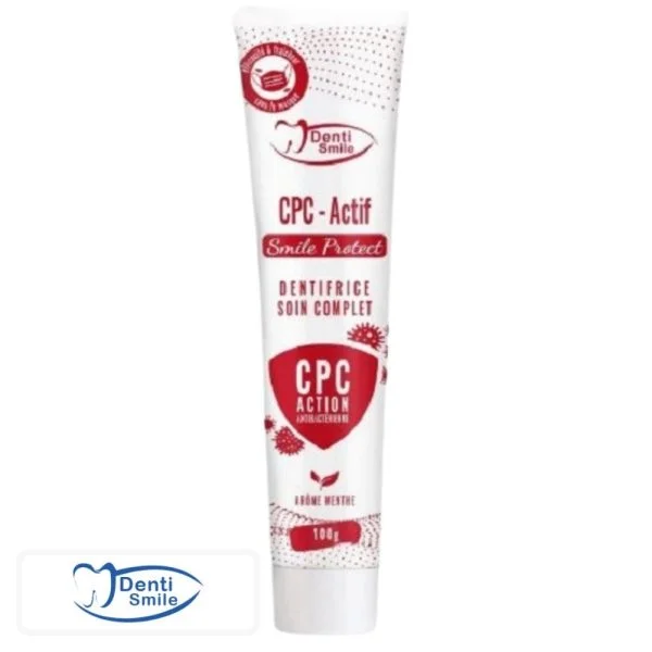 Denti Smile Protect Cpc-actif Dentifrice Soin Complet Goût Menthe 100g