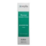 Étui vert de la mousse nettoyante purifiante Acnepilia Depilia 150 ml